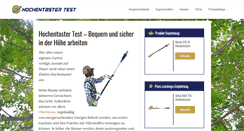 Desktop Screenshot of hochentastertest.com